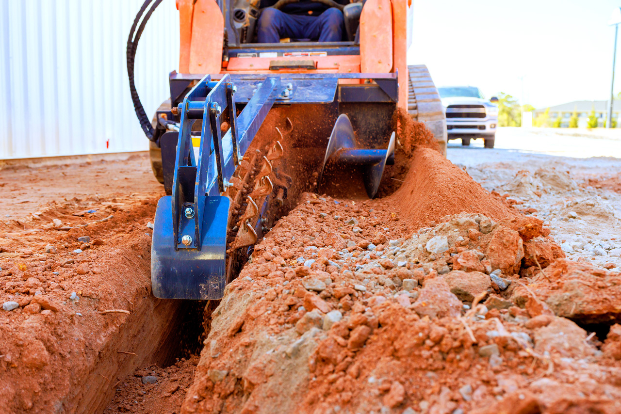 Trencher Attachment Rental